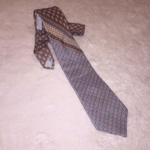 Yves Saint Laurent Necktie Tie Silk 55" 3" Vintage - Picture 2 of 5